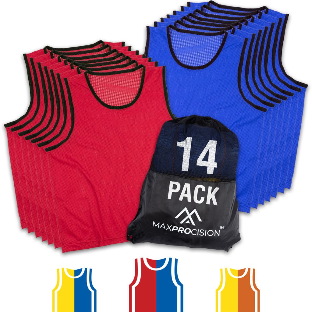 Singlesided Pinnies 14 Pack with Carrying Bag MaxProcision